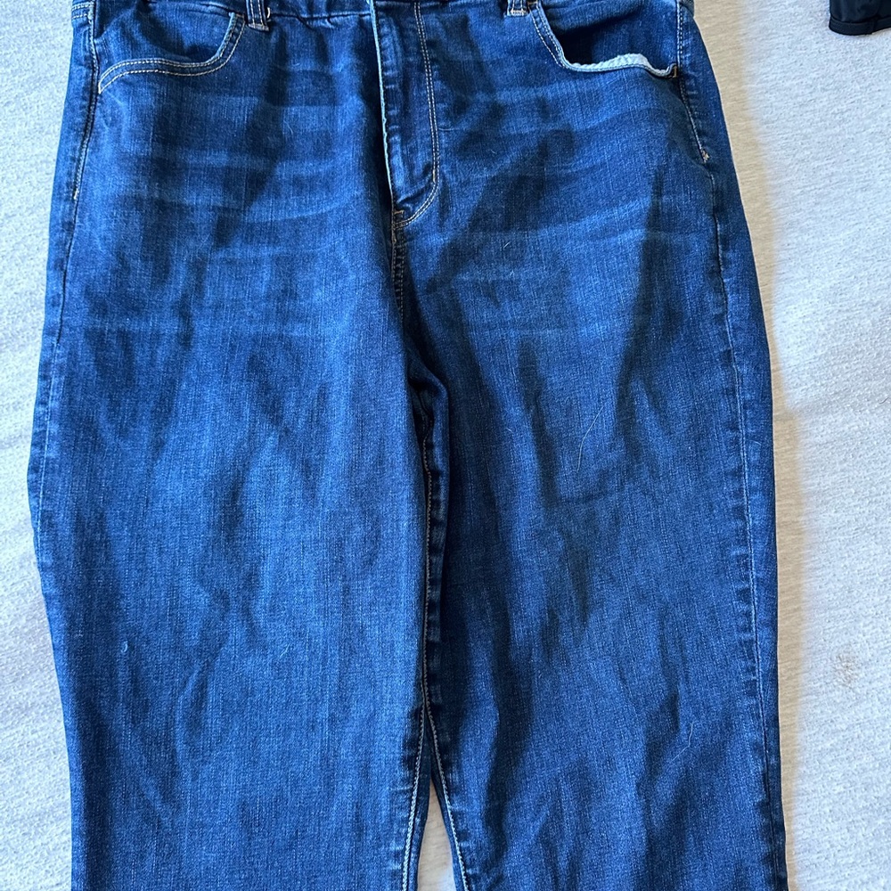 SIZE 20 AE Curvy Super High Rise Jegging